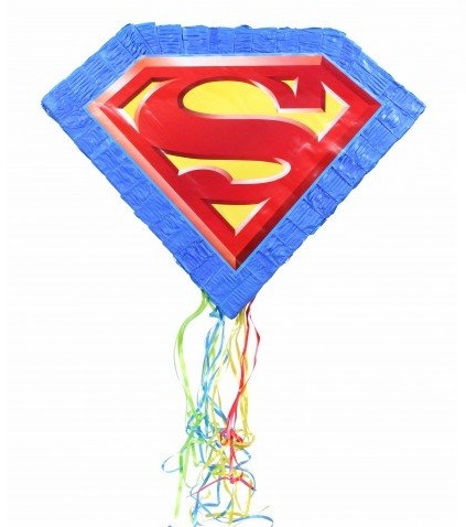 Superman 2D Shape Pinata